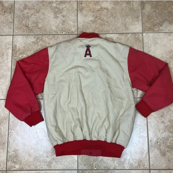 Anaheim Angels Rare Jacket 2000s World Series Disney Era Men